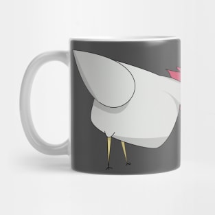 Cute white chicken Mug